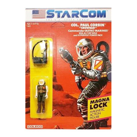 StarCom Vintage Figures: 1986 SF Astro Marines - Col. Paul "Crowbar" Corbin