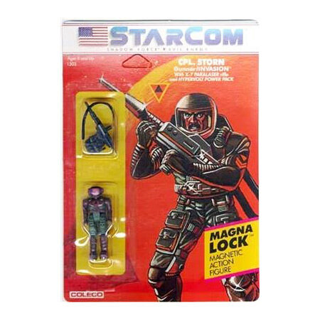 StarCom Vintage Figures: 1986 Starmada Invasion - Cpl. Storn