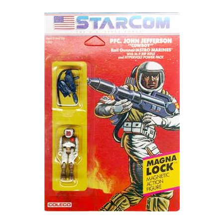 StarCom Vintage Figures: 1986 SF Astro Marines - Pfc. John "Cowboy" Jefferson