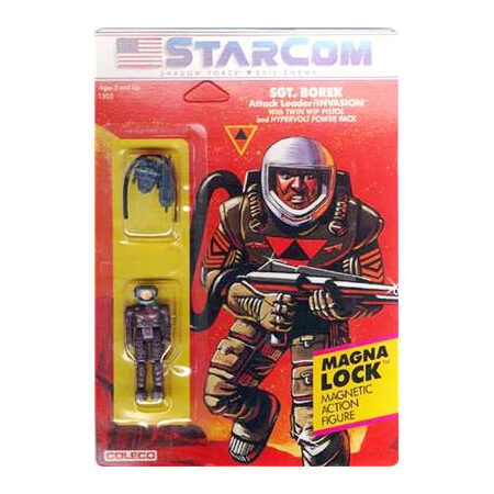 StarCom Vintage Figures: 1986 Starmada Invasion - Sgt. Borek