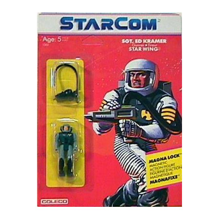 StarCom Vintage Figures: 1986 SF Star Wing - Sgt. Ed Kramer