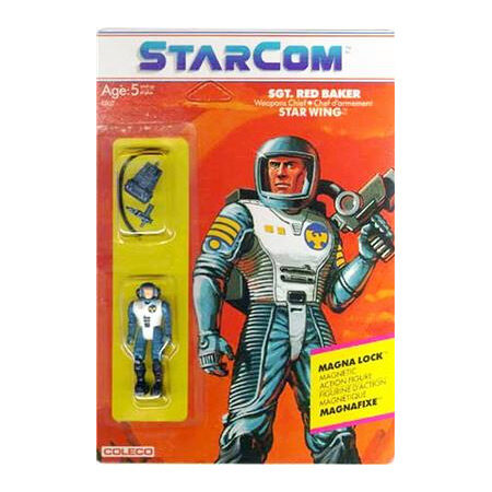 StarCom Vintage Figures: 1986 SF Star Wing - Sgt. Red Baker