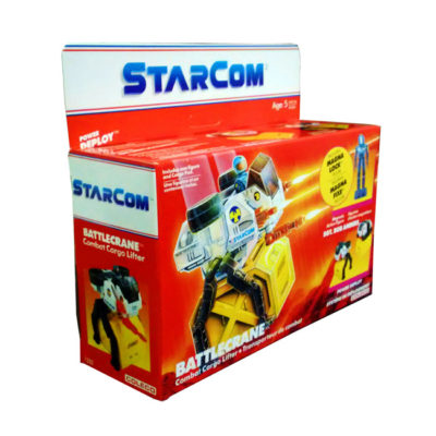 Starcom Battlecrane Original Vintage Toy Combat Cargo Lifter