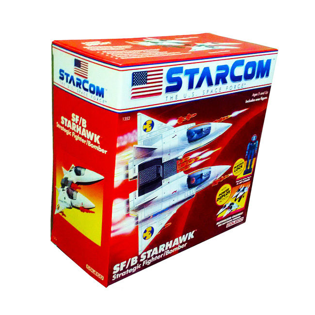 Starcom SF/B Starhawk Original Vintage Toy Fighter Bomber