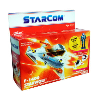 Starcom F-1400 Starwolf Original Vintage Toy Astro Fighter