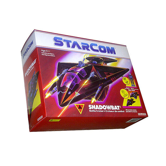 Starcom ShadowBat Original Vintage Toy Battle Cruiser