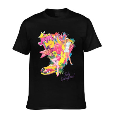 Jem and The Holograms Short-Sleeved T-Shirt in Black