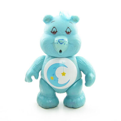 Care Bears Vintage Toys - Poseables - Bedtime Bear