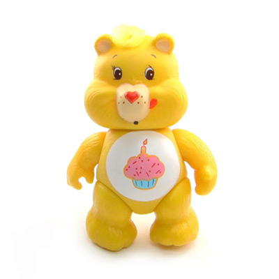 Care Bears Vintage Toys - Poseables - Birthday Bear