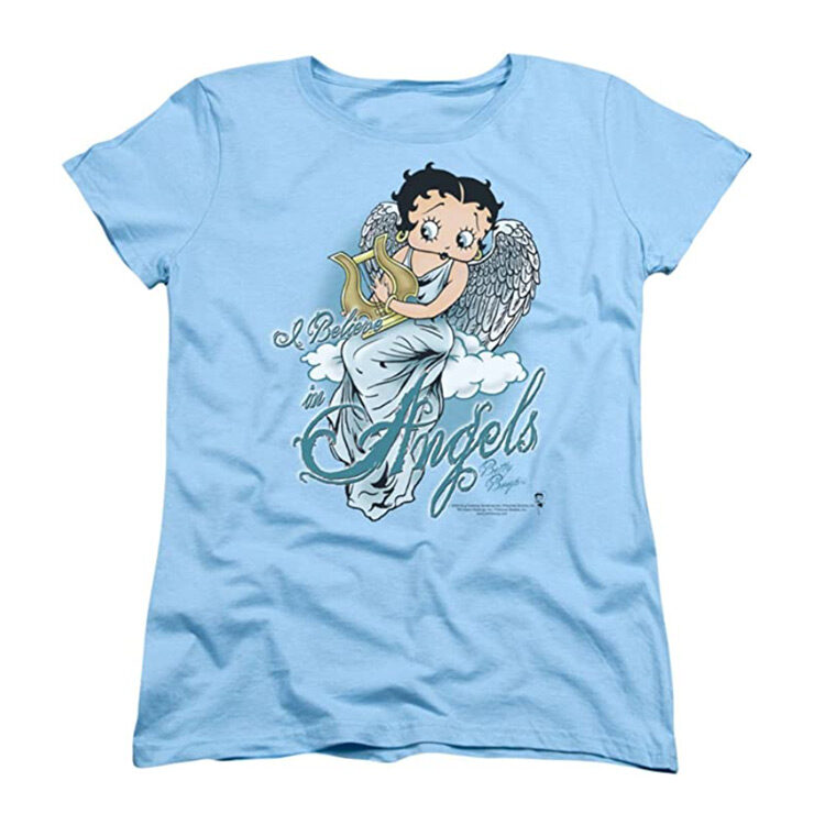 Betty Boop "I Believe in Angels" T-Shirt