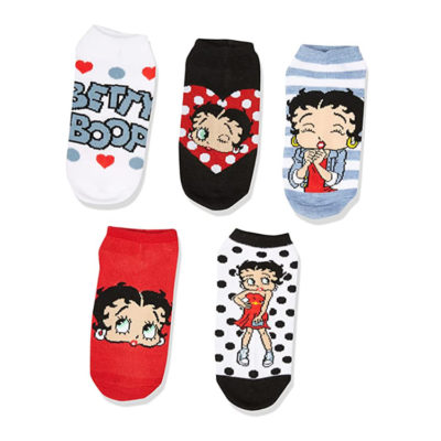 Betty Boop Socks - Pack of 5 Pairs