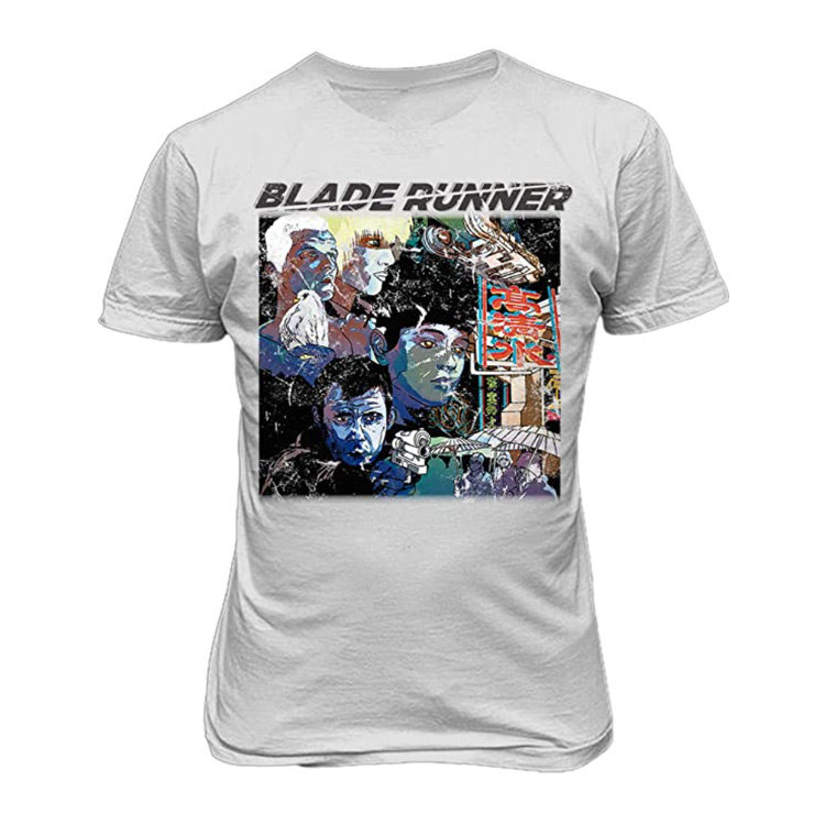 Blade Runner Game-Style Graphic T-Shirt