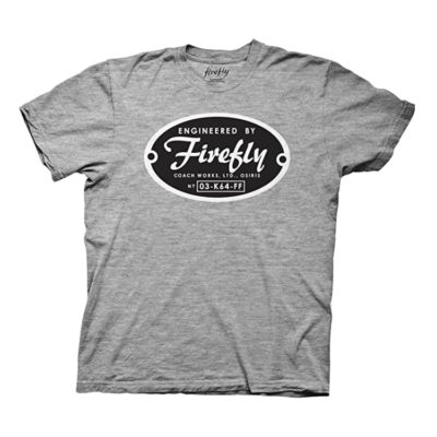 Engineered by Firefly Adult T-Shirt