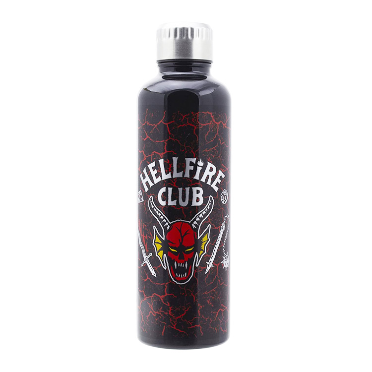 Stranger Things Hellfire Metal Water Bottle
