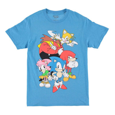 Sonic the Hedgehog, Tails, and Knuckles T-Shirt