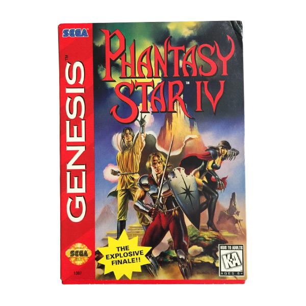 SEGA Genesis Phantasy Star IV Original Cartridge