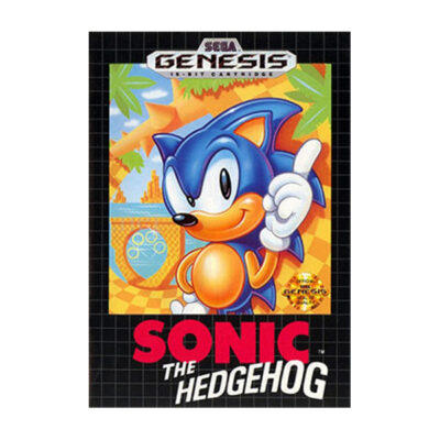SEGA Genesis Sonic the Hedgehog Original Cartridge