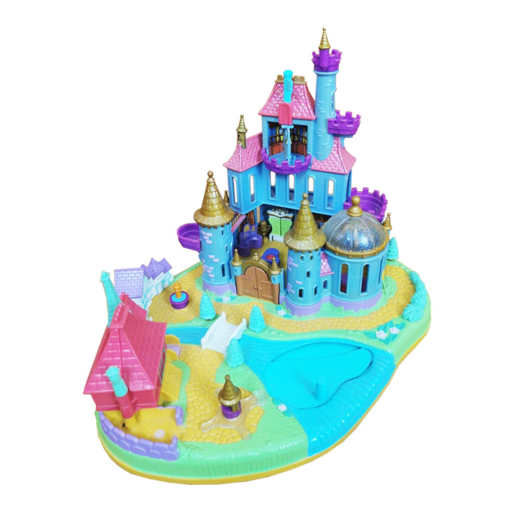 Vintage Polly Pocket: Beauty and The Beast Magical Castle