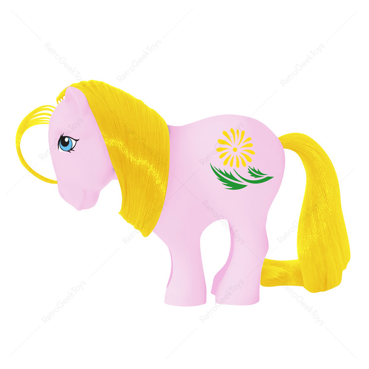 My Little Pony G1 Birthflower April Daisy (Alternate)