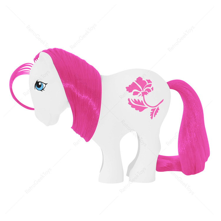 My Little Pony G1 Birthflower Ponies: August Poppy