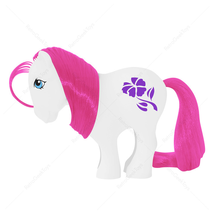 My Little Pony G1 Birthflower Ponies: February Violet