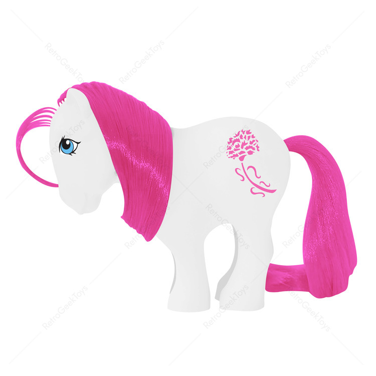 My Little Pony G1 Birthflower Ponies: January Carnation
