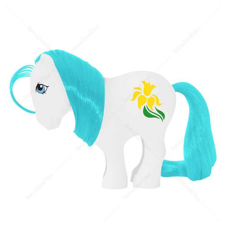 My Little Pony G1 Birthflower March Daffodil (Alternate)