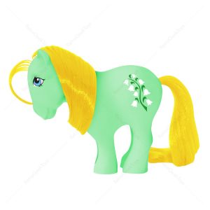 My Little Pony G1 Birthflower May Lily of the Valley (Alternate)