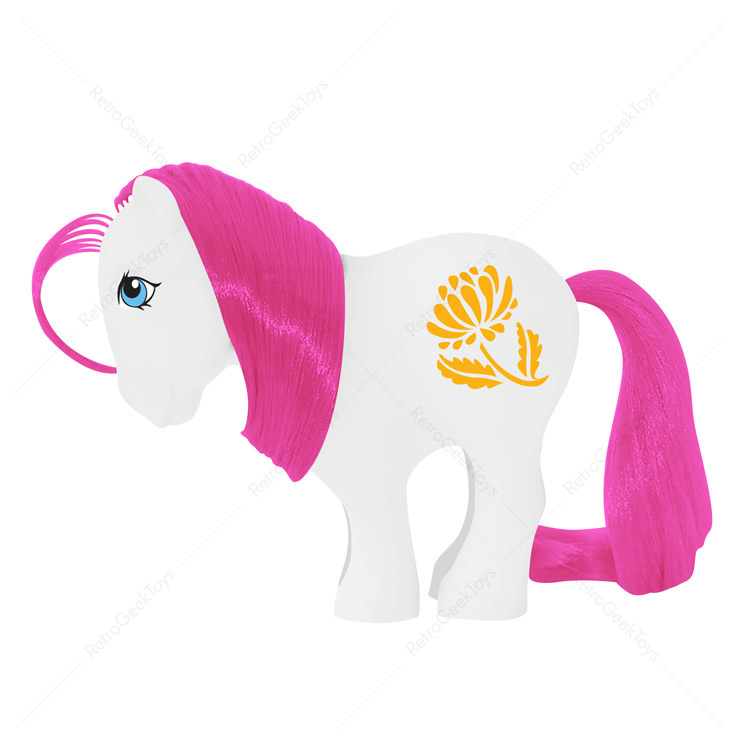 My Little Pony G1 Birthflower Ponies: November Chrysanthemum