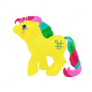 My Little Pony First Tooth Baby Tic Tac Toe (Vintage)