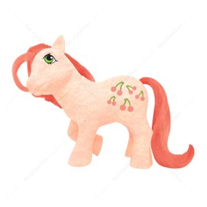 My Little Pony G1 So Soft Cherries Jubilee (Vintage)