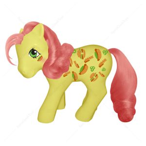 My Little Pony G1 Twice as Fancy Munchy (Vintage)