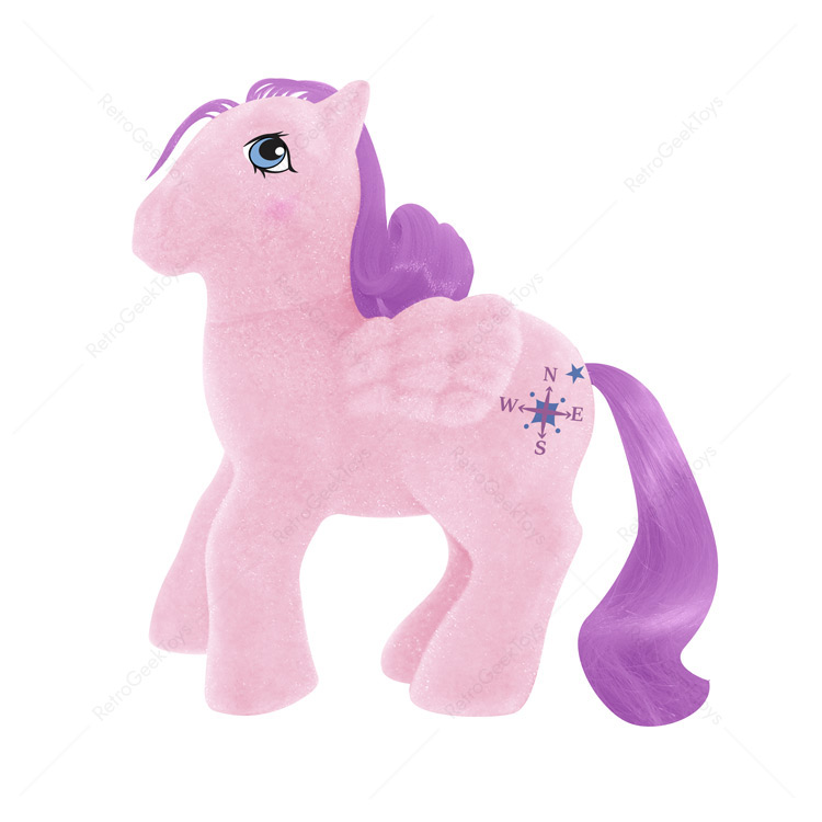 My Little Pony G1 – UK Nightsong Starlight – Hasbro – Fabriqué En France
