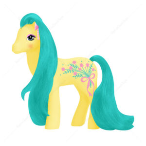 My Little Pony G1 Sweetheart Sister Frilly Flower (Vintage)