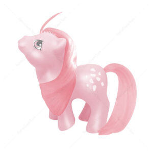 My Little Pony G1 Mail Order Pearlized Baby Cotton Candy (Vintage)