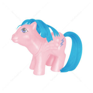 My Little Pony G1 Mail Order Pearlized Baby Firefly (Vintage)
