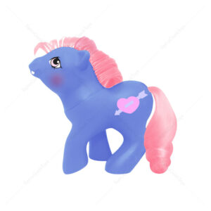 My Little Pony G1 Mail Order Purple Valentine Twin (Vintage)