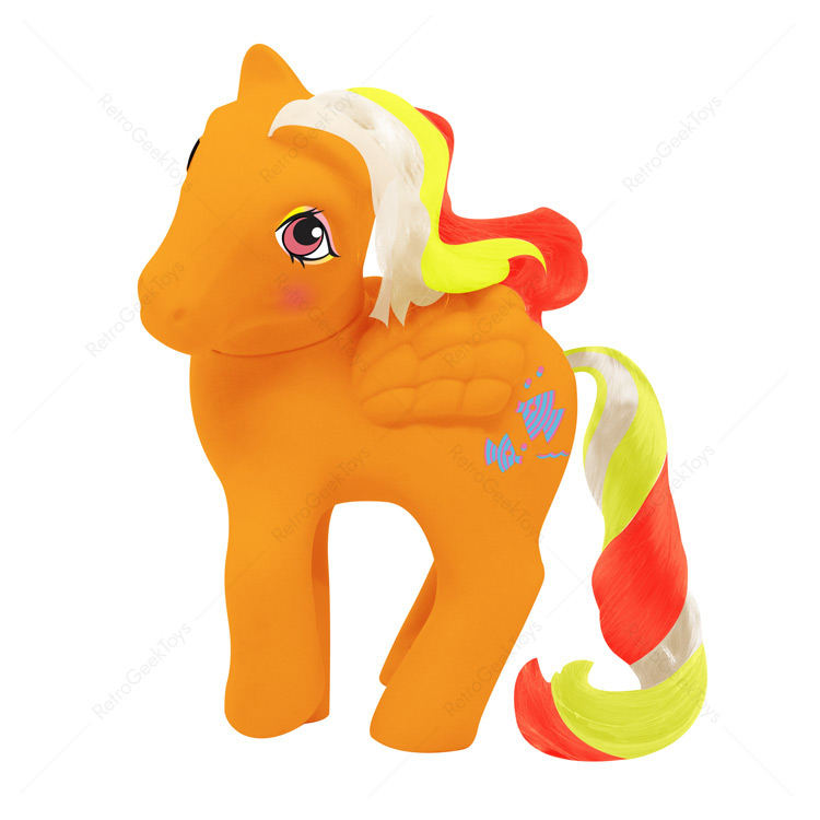 My Little Pony G1 Tropical Ponies Sea Breeze (Vintage)