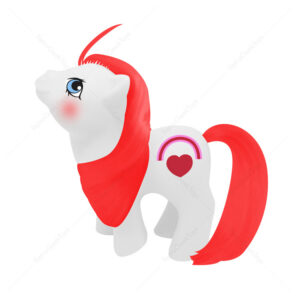 My Little Pony G1 Mail Order White Valentine Twin (Vintage)