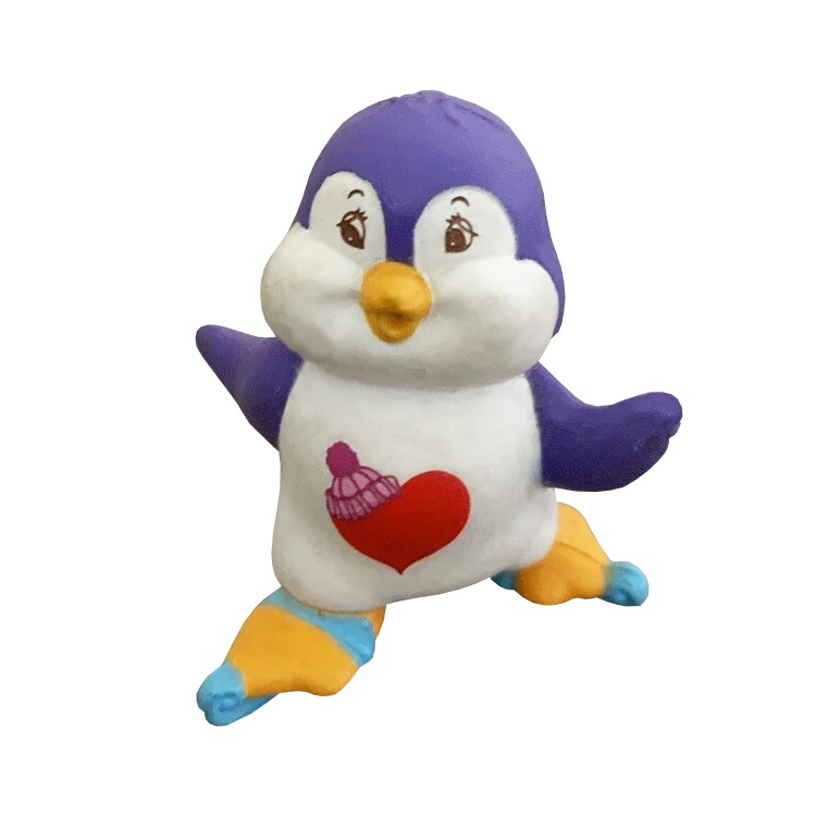 Cozy Heart Penguin Miniature - 1980s Vintage Care Bears
