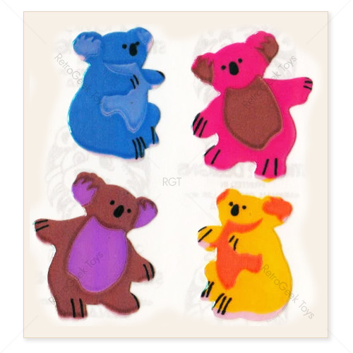 Sandylion Vintage Pearly Stickers: Koalas