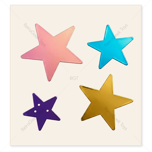 Sandylion Vintage Pearly Stickers: Stars