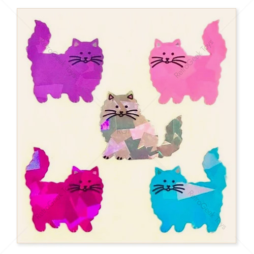 Sandylion Vintage Prism Stickers: Cats