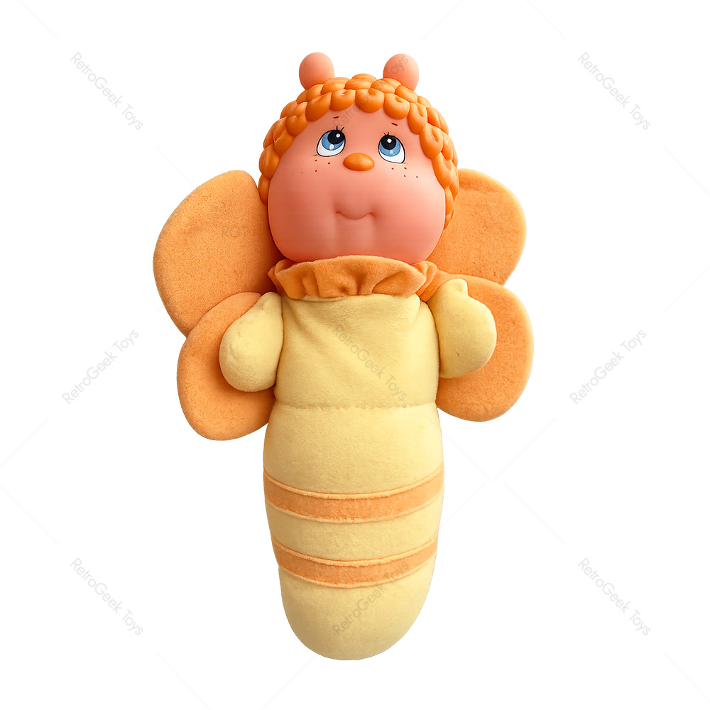 Glo Worm Friends: Bumble Bee Plush 1980s
