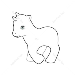 My Little Pony G1 Poses: Baby BBE Unicorn