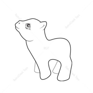My Little Pony G1 Poses: Baby Blossom