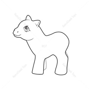 My Little Pony G1 Poses: Baby Ember