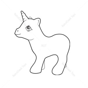 My Little Pony G1 Poses: Baby Glory