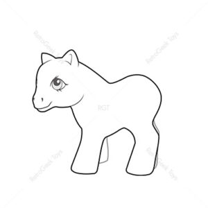 My Little Pony G1 Poses: Baby Lollipop