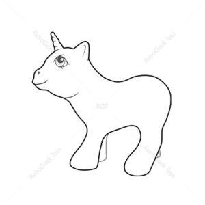My Little Pony G1 Poses: Baby Noddins